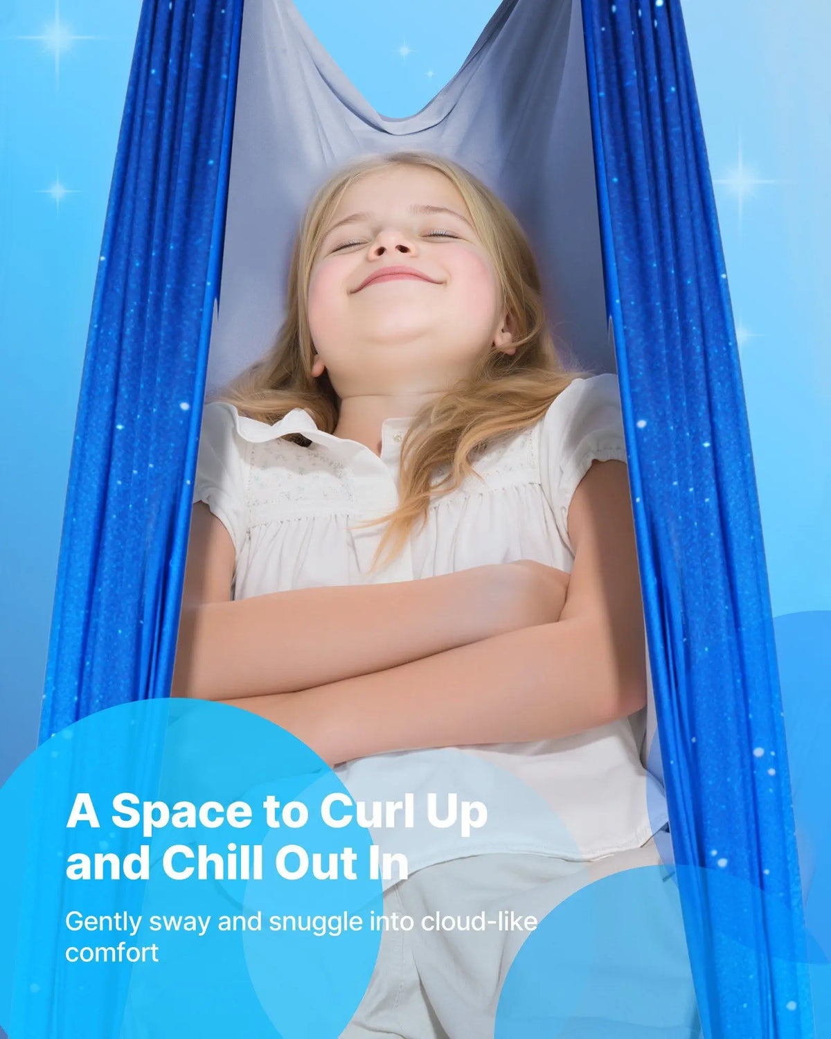 Sensory Swing Hammock for Aerial Yoga, Indoor and Outdoor Use