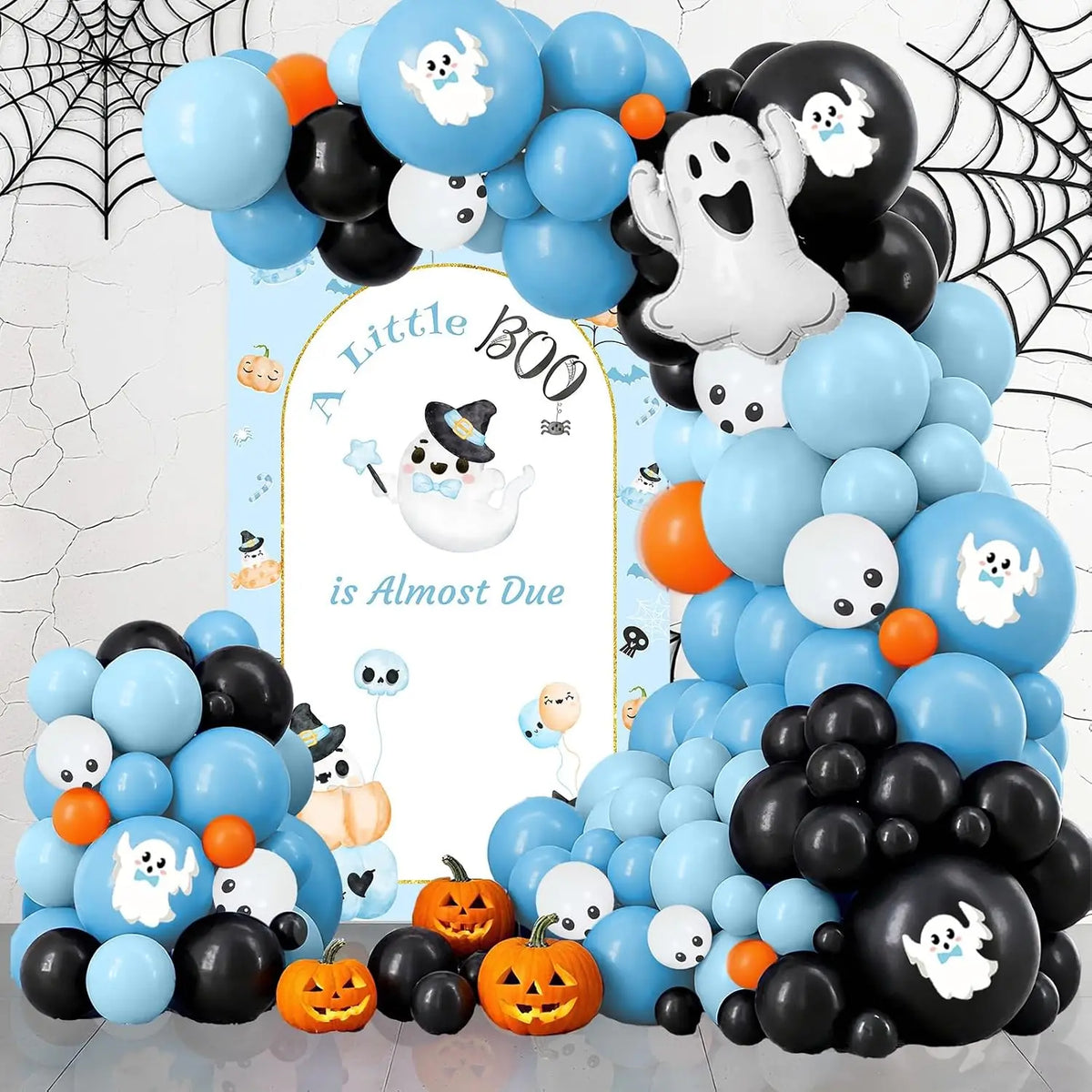 Halloween Baby Shower Decorations A Little Boo Is Almost Due