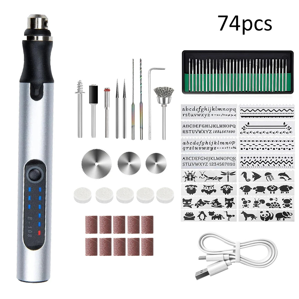 Jenabom Cordless Mini Electric Engraving And Etching Rotary Tool