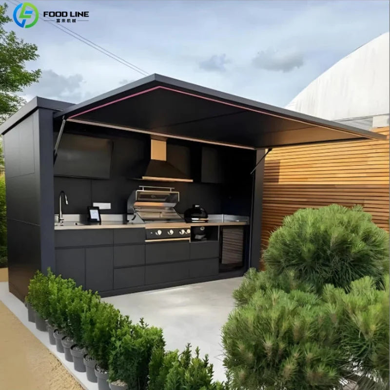 Foodline Modular Outdoor Kitchen BBQ Island Stainless Steel Cabinets