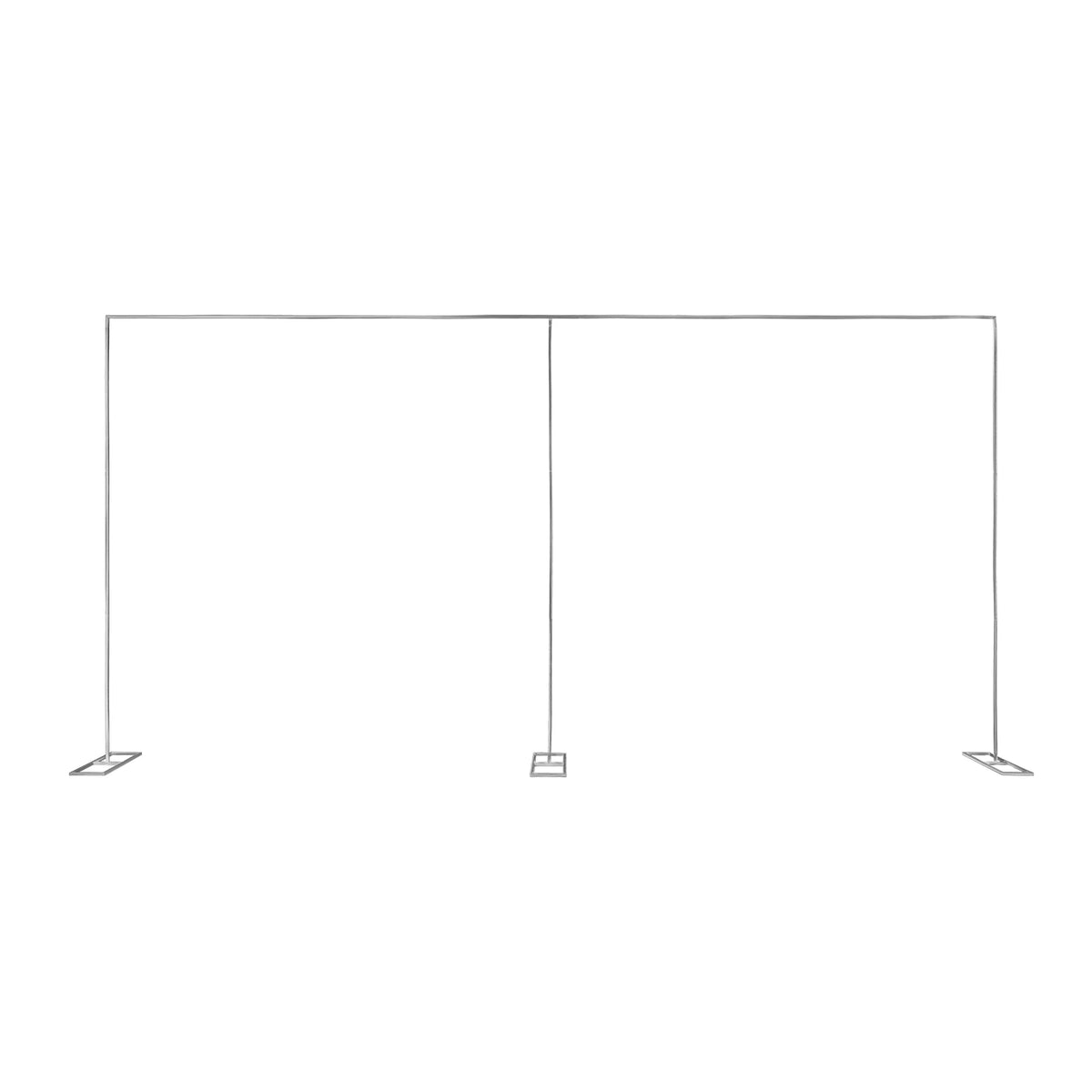 Heavy Duty Galvanized Iron Wedding Arch Backdrop Frame