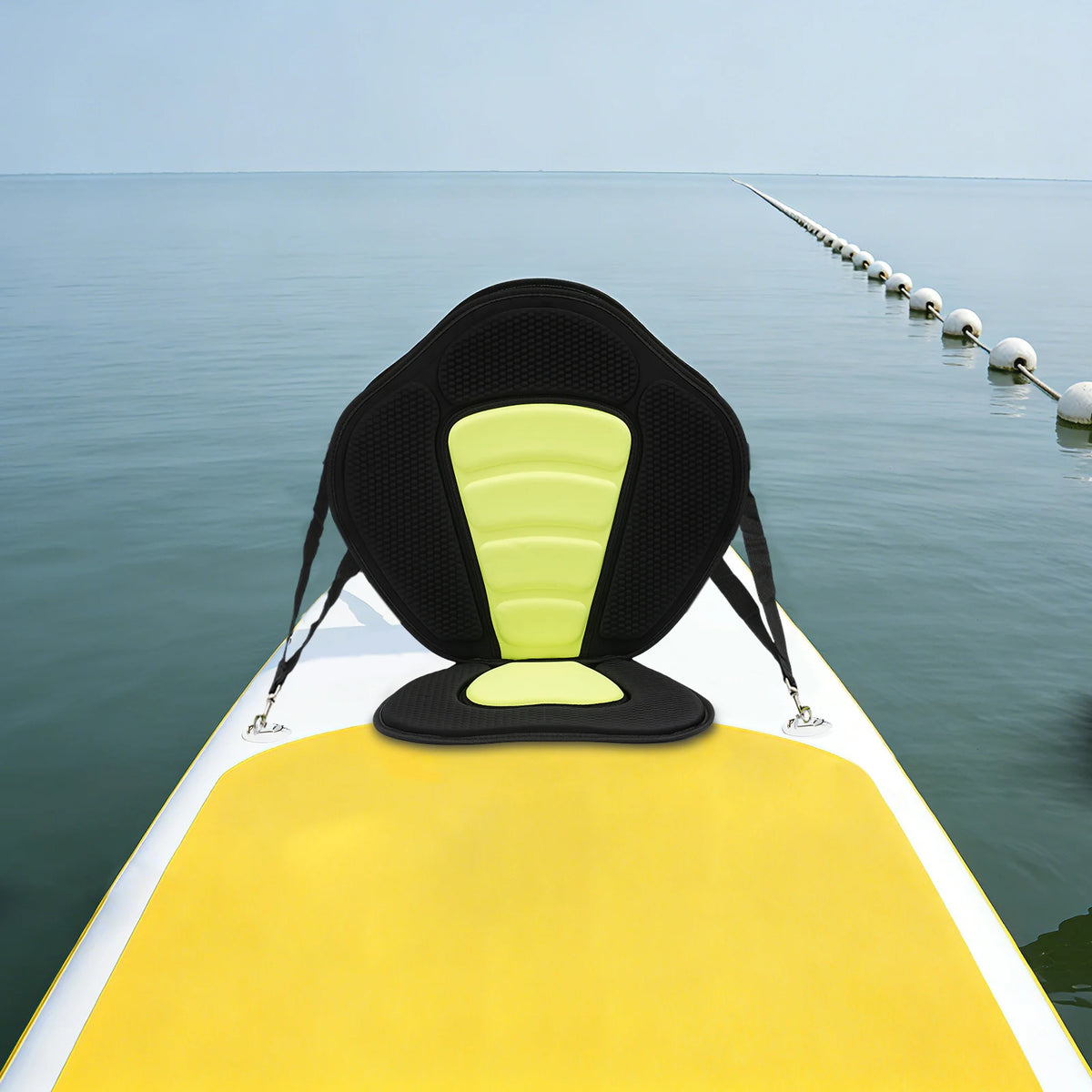 Ergonomic Padded Paddle Board Seat With Adjustable Backrest