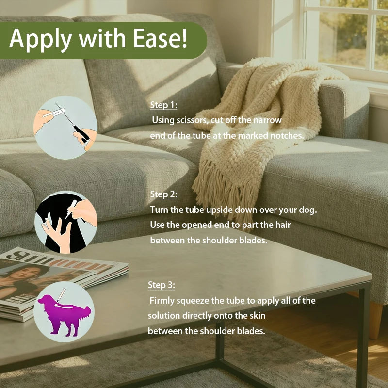 Flea And Tick Drops For Pets External Parasite Protection