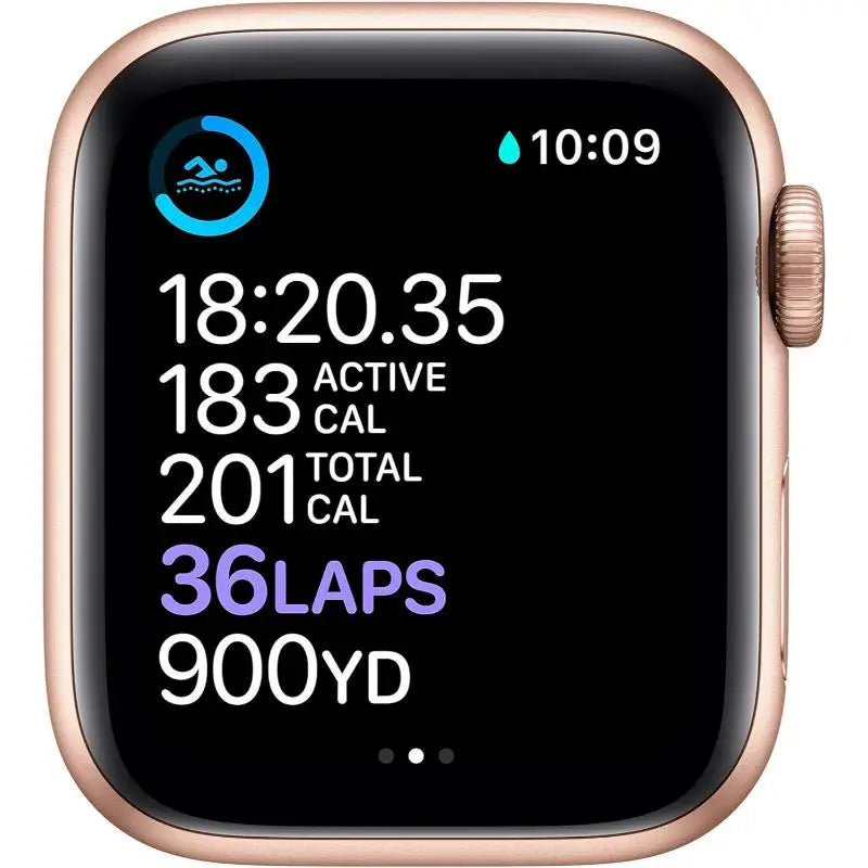 Apple Watch Series 6 Aluminum 40mm A2291 (GPS Only, No Cellular) Gold - Refurbished Good Condition
