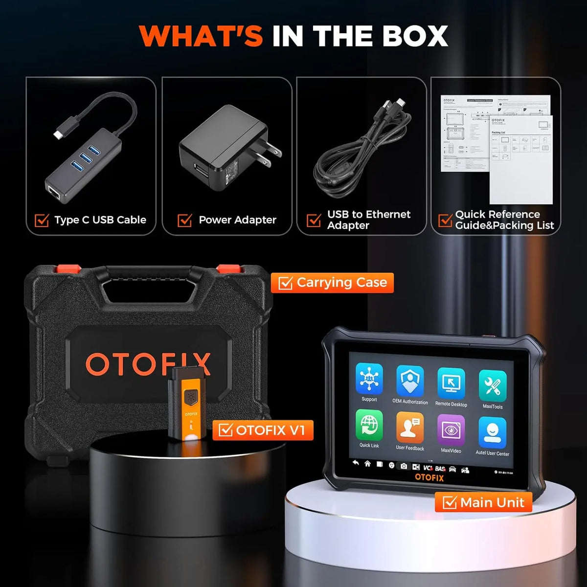 OTOFIX Wireless OBD2 Car Diagnostic Scanner Bidirectional Tool