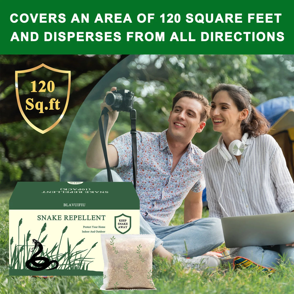 Pet Safe Snake Repellent Pouches For Garden And Yard