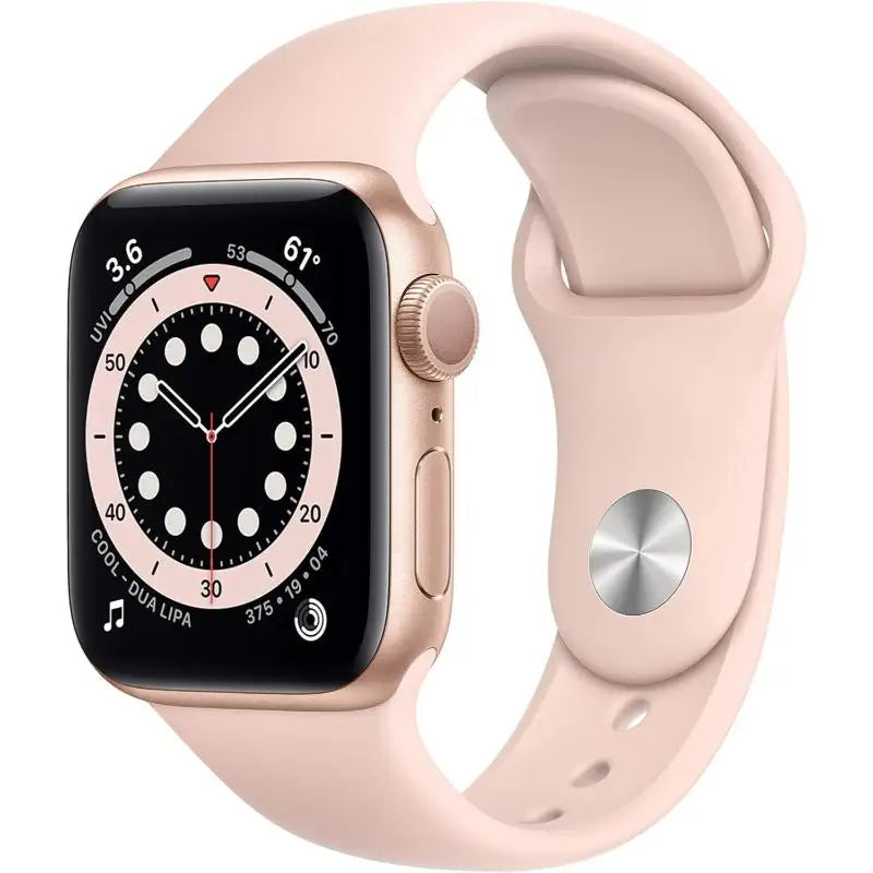 Apple Watch Series 6 Aluminum 40mm A2291 (GPS Only, No Cellular) Gold - Refurbished Good Condition