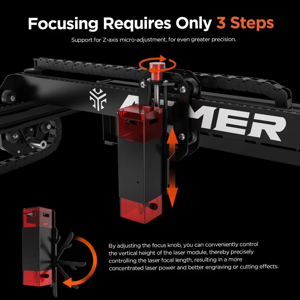 Acmer P1 10W WiFi Controlled Laser Engraver For Woodworking