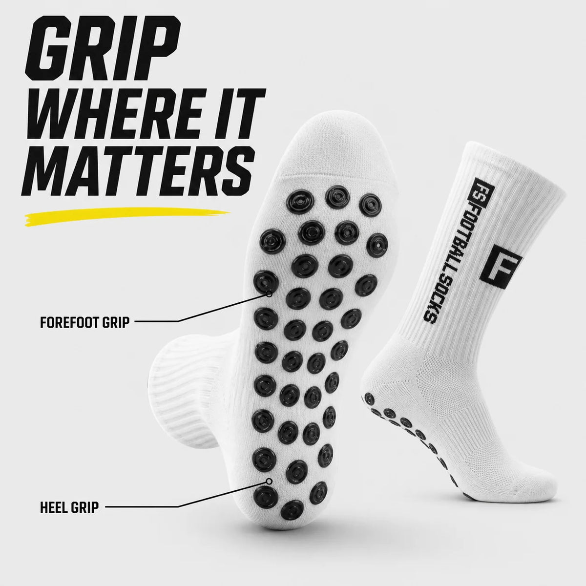 Professional Silicone Grip Non Slip Athletic Crew Sports Socks