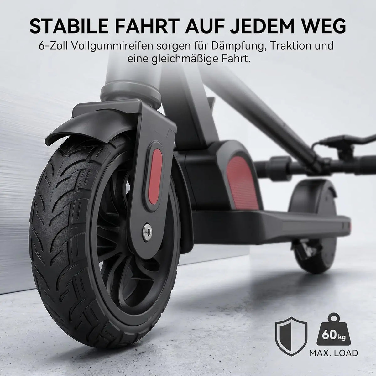 CAROMA Kids Electric Scooter Foldable 150W Motor With Safety Lights