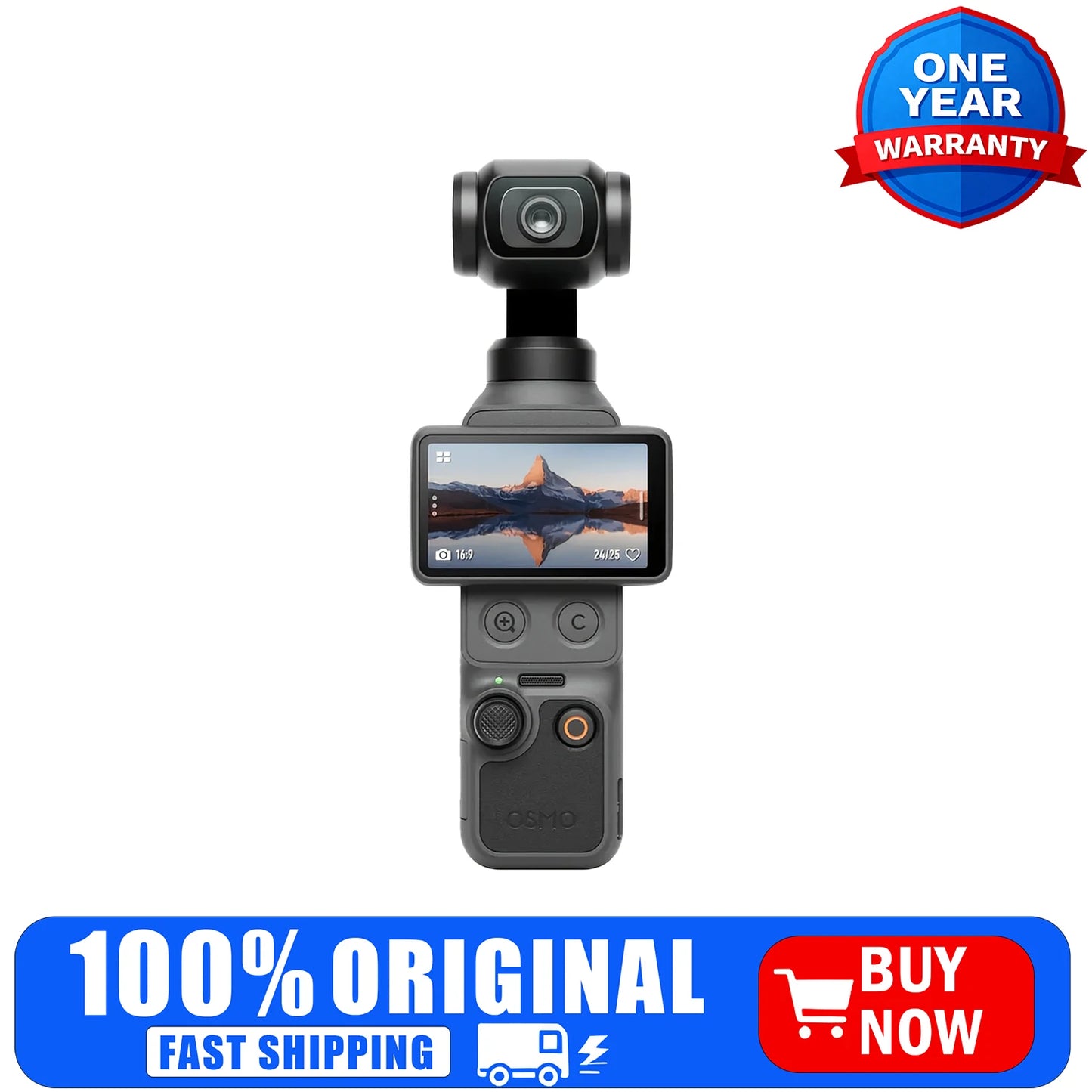 DJI Osmo Pocket 4 4K Gimbal Camera With Smart Video Tracking