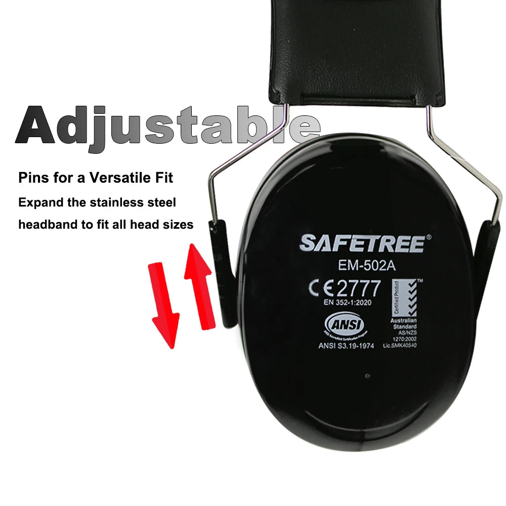 CE Certified Acoustic Foam Hearing Protection Ear Muffs