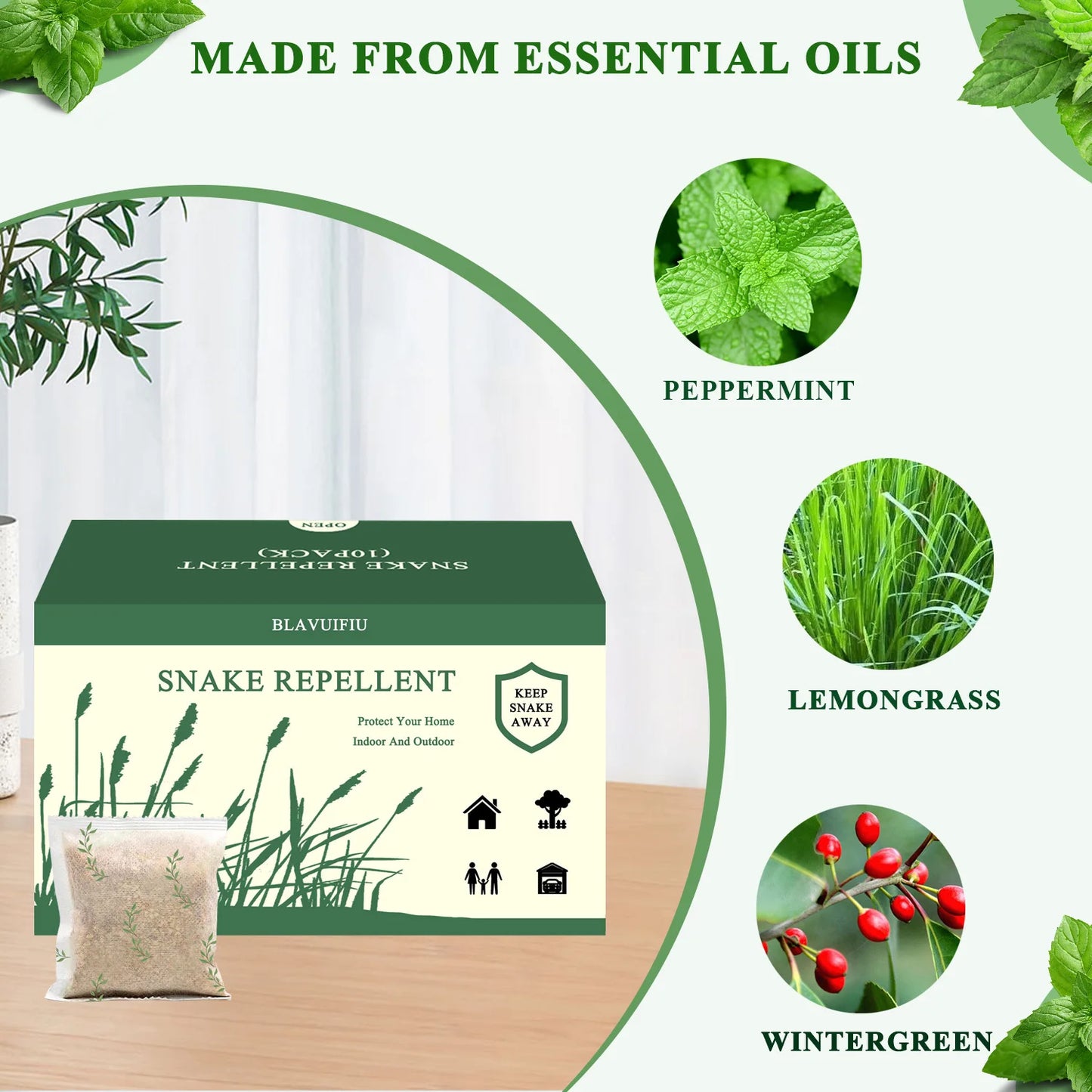 Pet Safe Snake Repellent Pouches For Garden And Yard