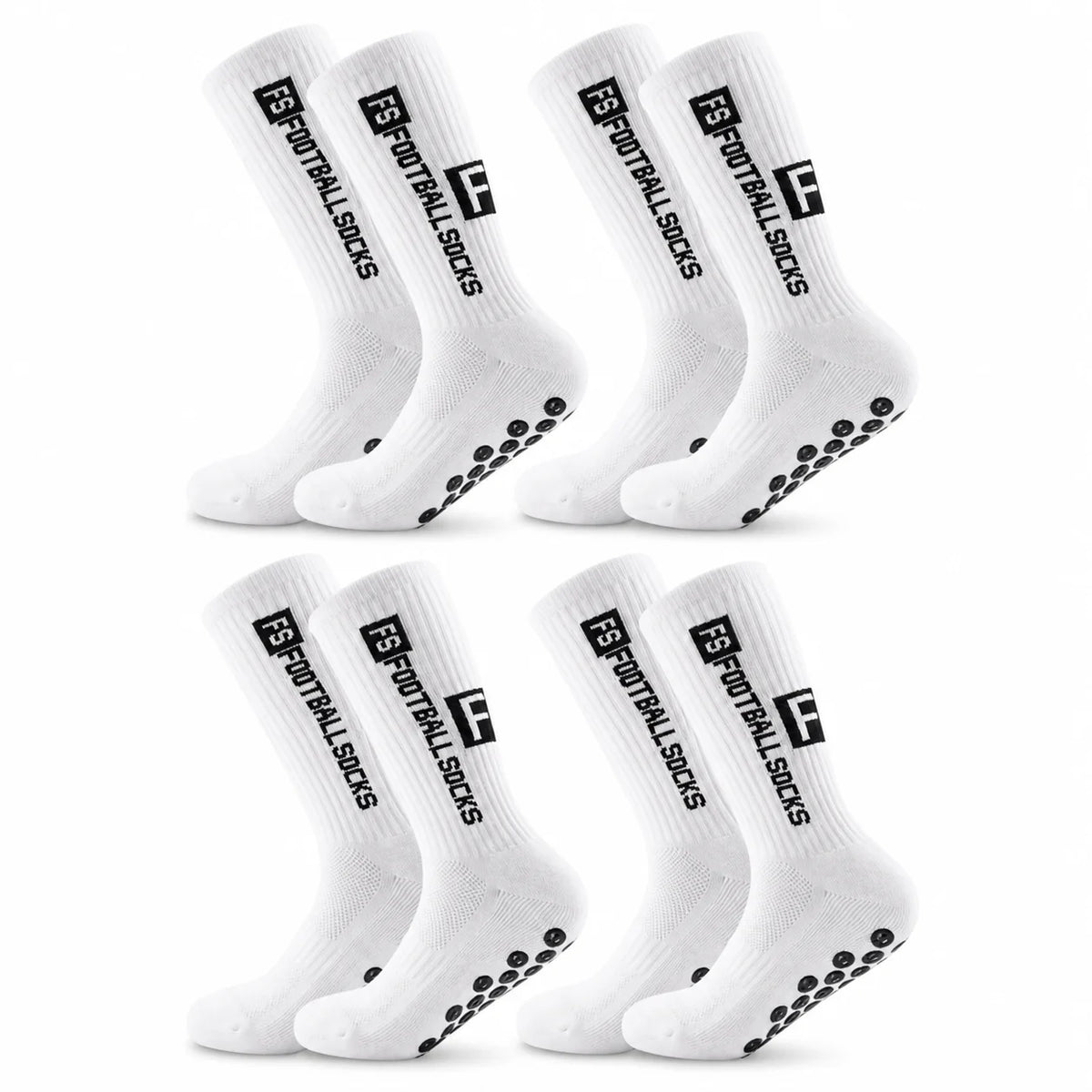 Professional Silicone Grip Non Slip Athletic Crew Sports Socks