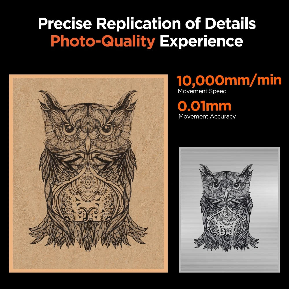 Acmer P1 10W WiFi Controlled Laser Engraver For Woodworking