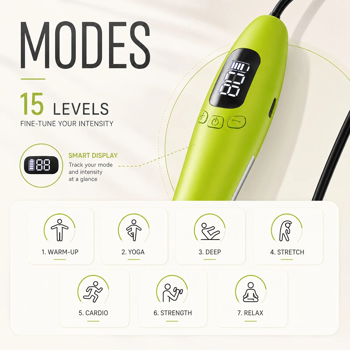 Jitesy Portable Microcurrent Arm Trainer EMS Muscle Stimulator