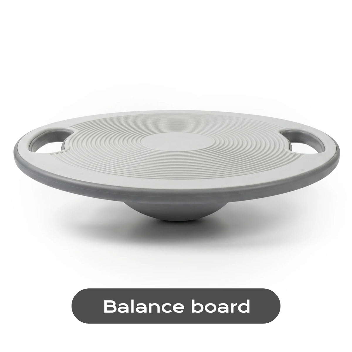 Plastic Balance Board with Handles for Core Training and Therapy
