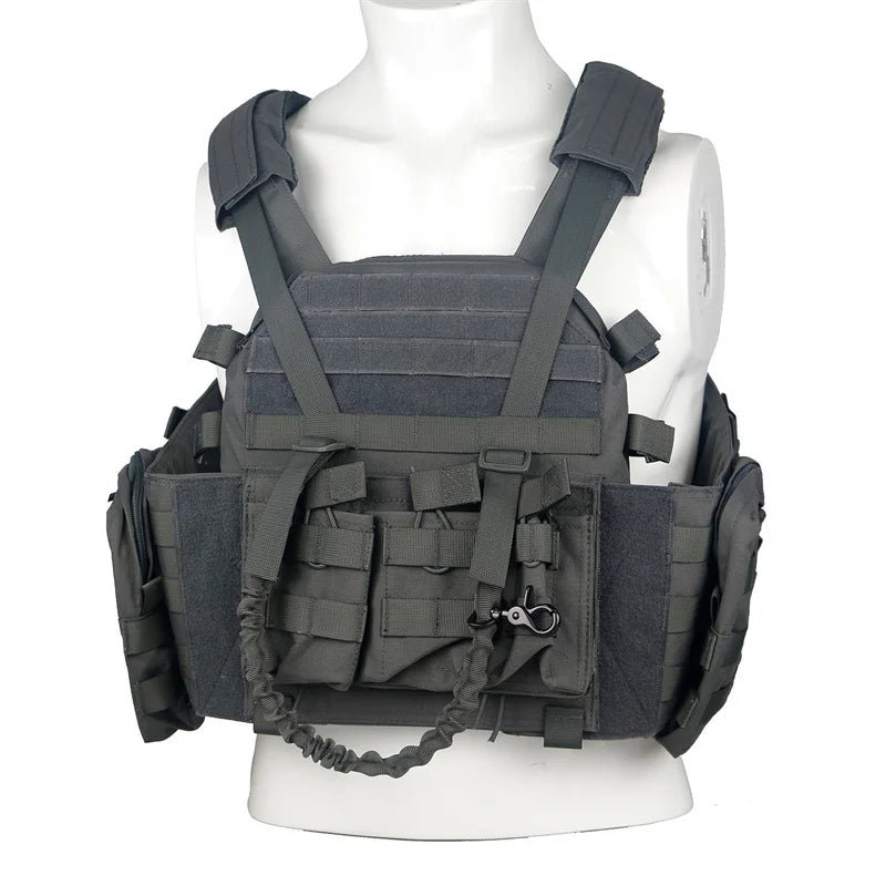 LQARMY Modular 1000D Nylon Plate Carrier Tactical Vest