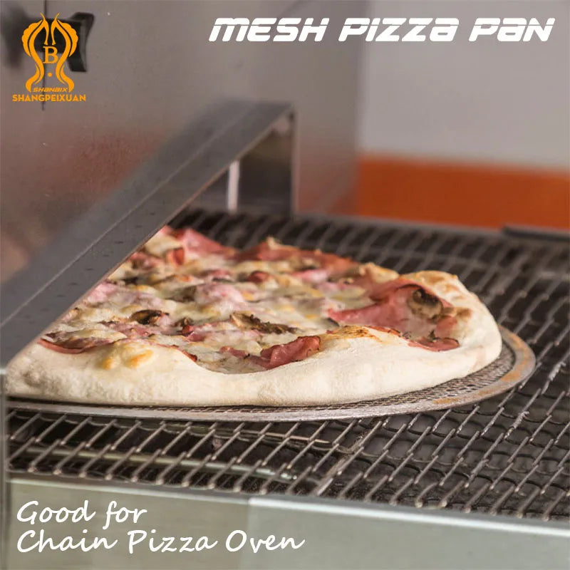 Aluminum Mesh Pizza Pan and Commercial Grade Baking Screen