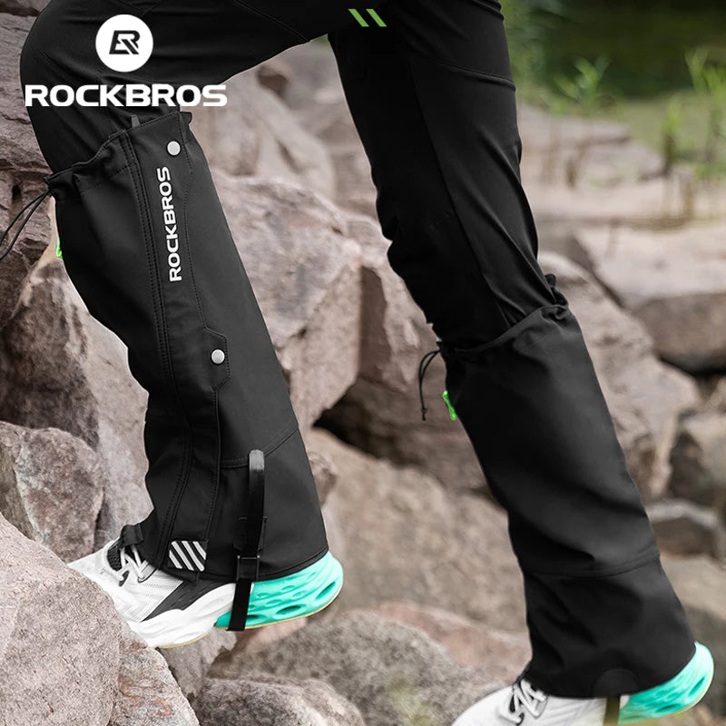 Rockbros Waterproof Outdoor Hiking Snow Ski Leg Gaiters