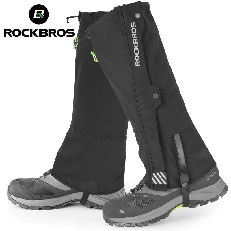 Rockbros Waterproof Outdoor Hiking Snow Ski Leg Gaiters