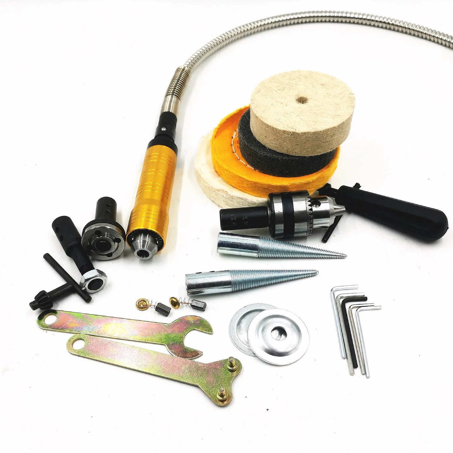 Aziyuhea 350W Bench Polishing Machine For Woodworking And Jewelry