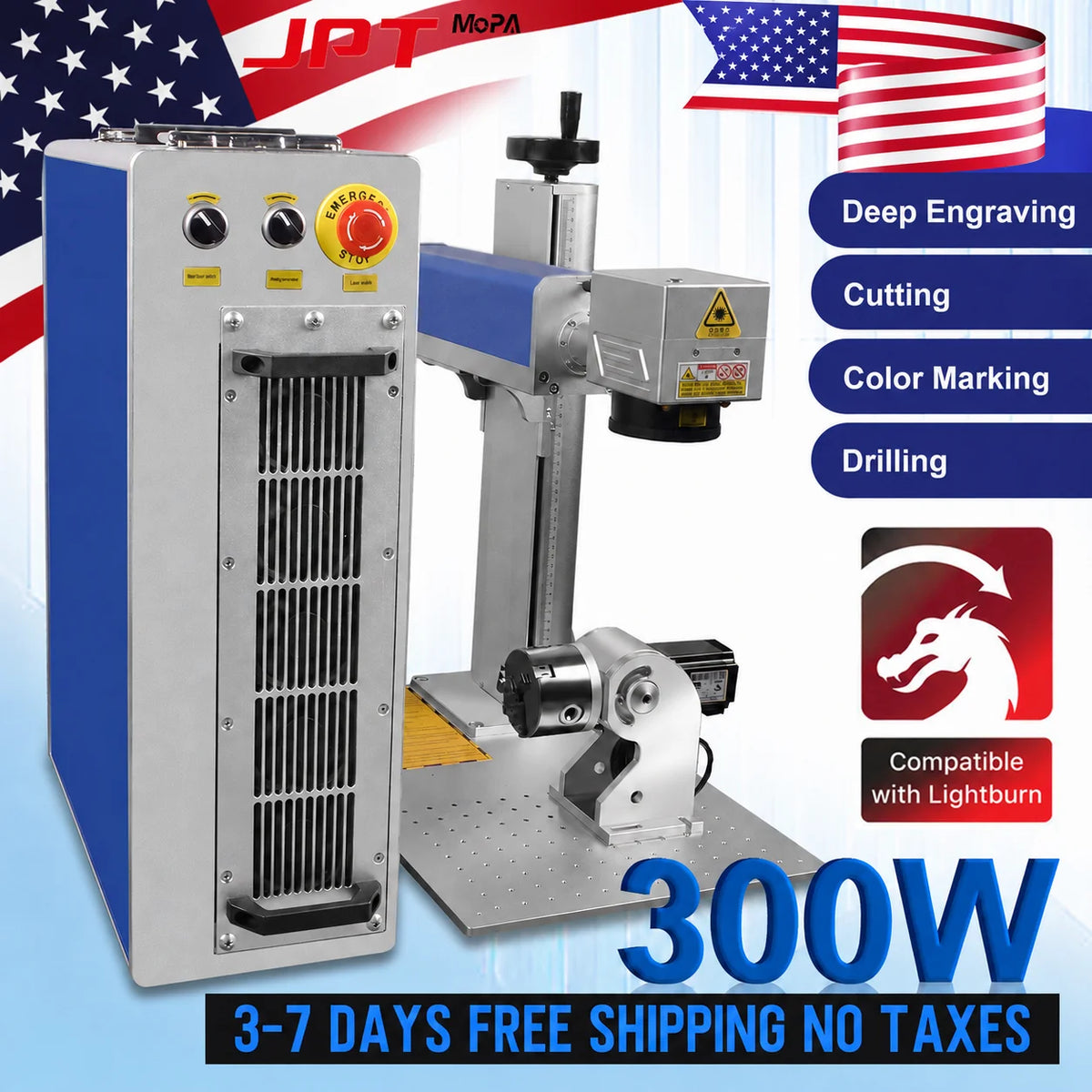 Achi Handheld Fiber Laser Marking Machine With Smoke Purifier System