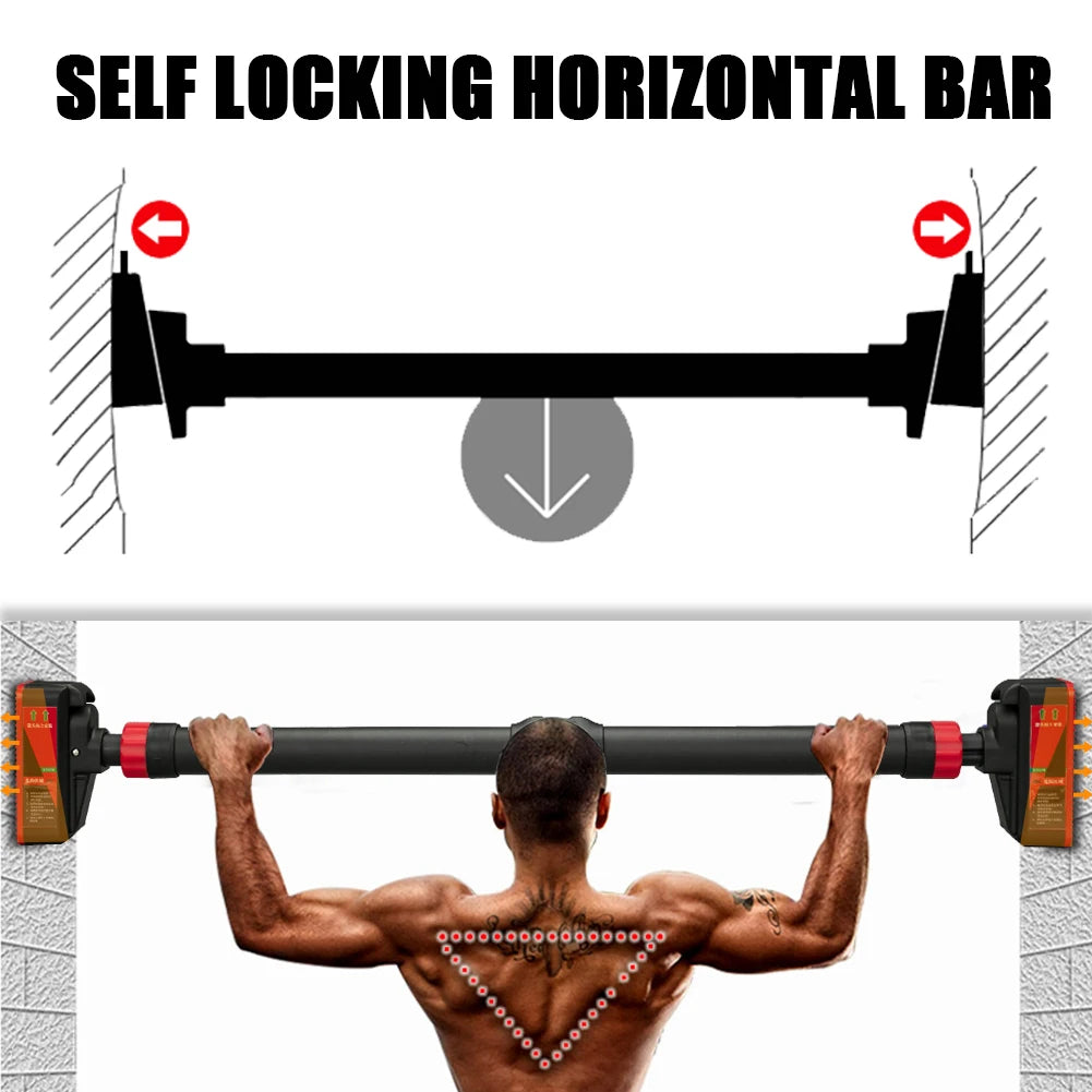 Twister Adjustable Doorway Pull Up Bar With Level Gauge