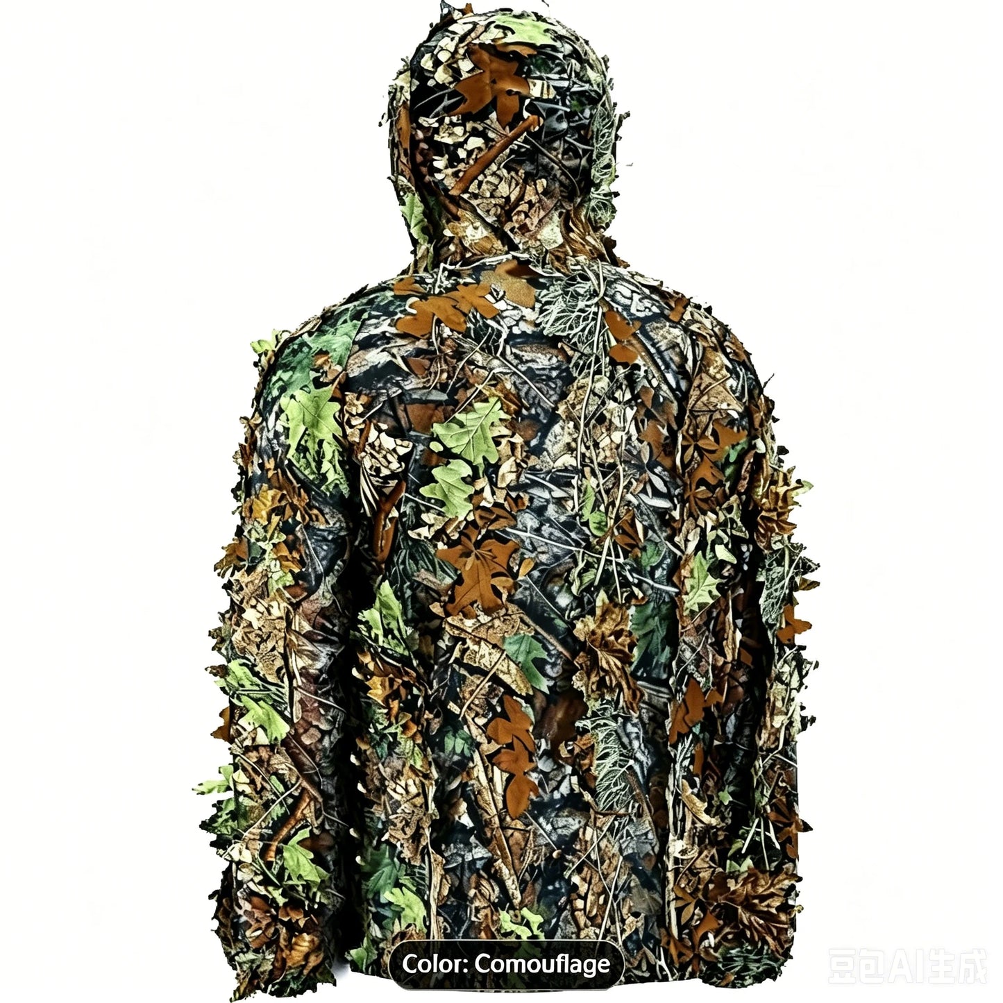 Men's Lightweight 3D Ghillie Hunting Camouflage Suit