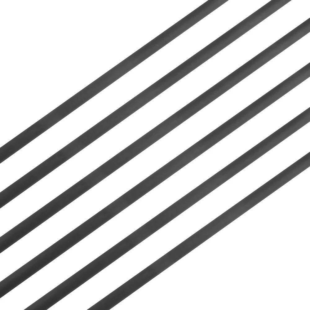 12pcs Archery Mixed Carbon Arrows Spine 500 ID6.2mm OD7.8mm 4 Inch Shield Turkey Feathers 100 Grain Tips for Compound Recurve Bow Hunting Shooting