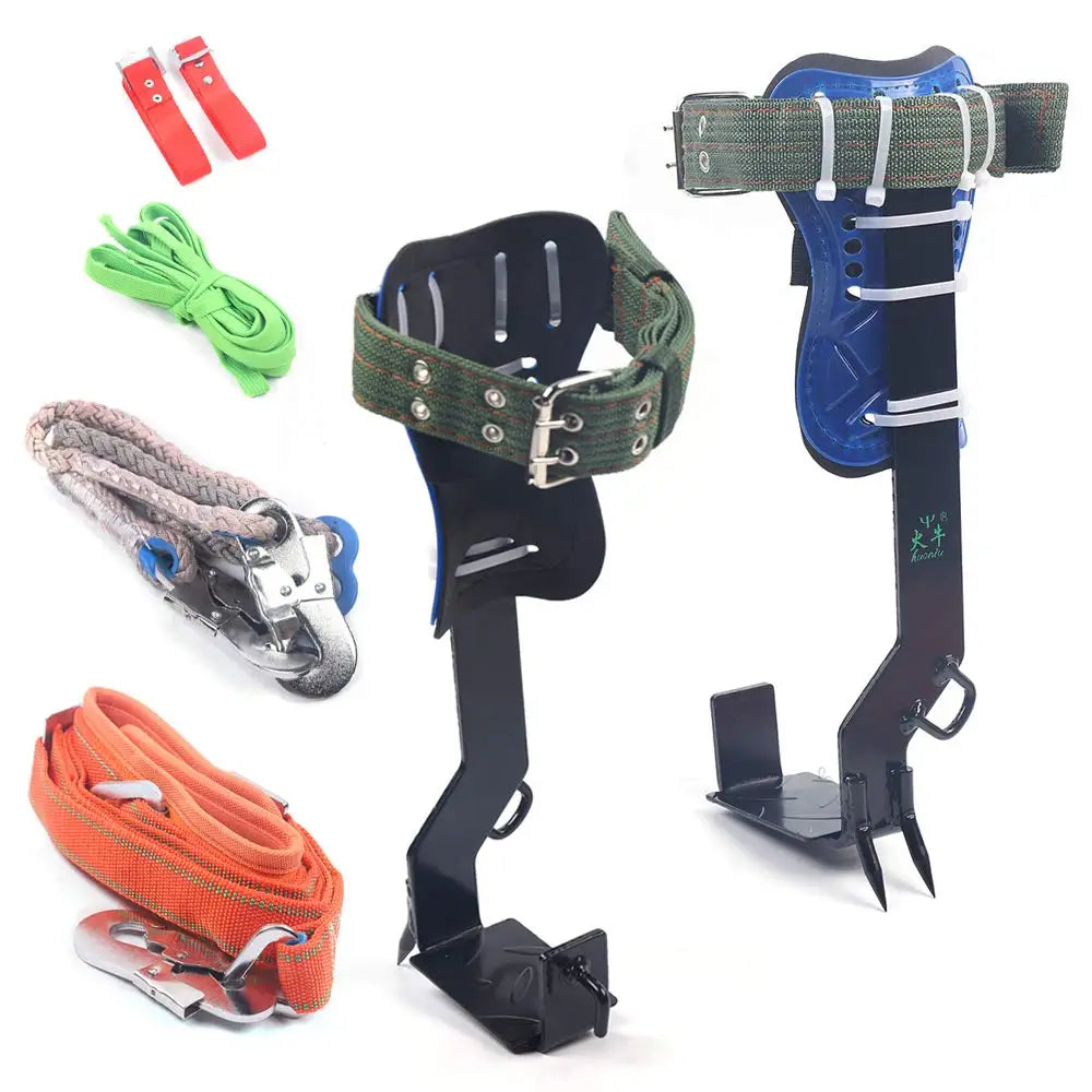 Professional Tree Climbing Tools Kit With Safety Belt And Ropes