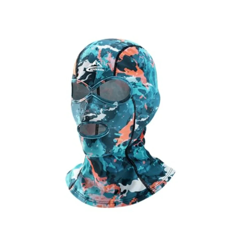 Swimming Caps, Full Face UV Protection Swimming Mask, Head and Neck Cover Protecting from Jellyfish and Other Aquatic Insect