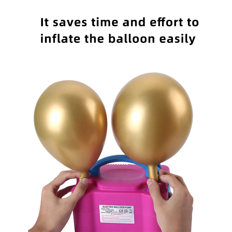 Automatic Electric Double Hole Balloon Pump Machine