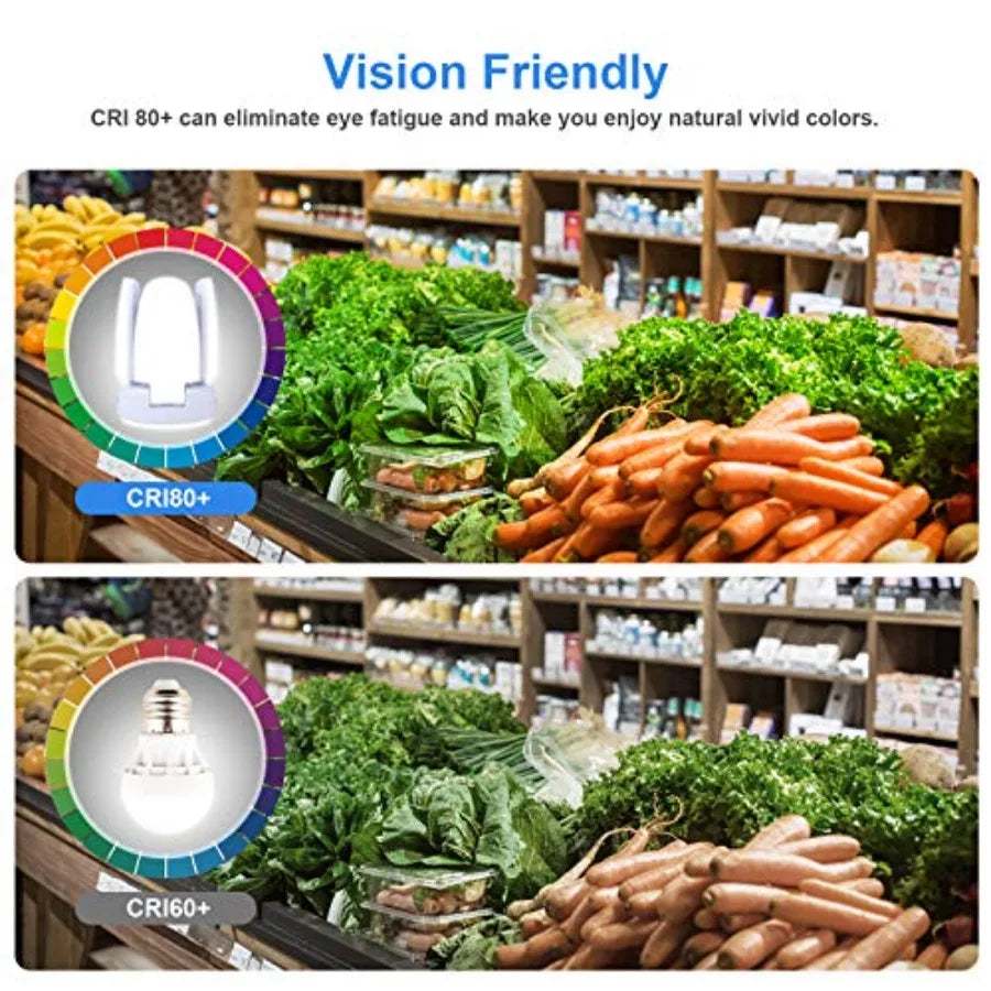 LED Smart Mini Light Bulb E26 Daylight Solar Flexible