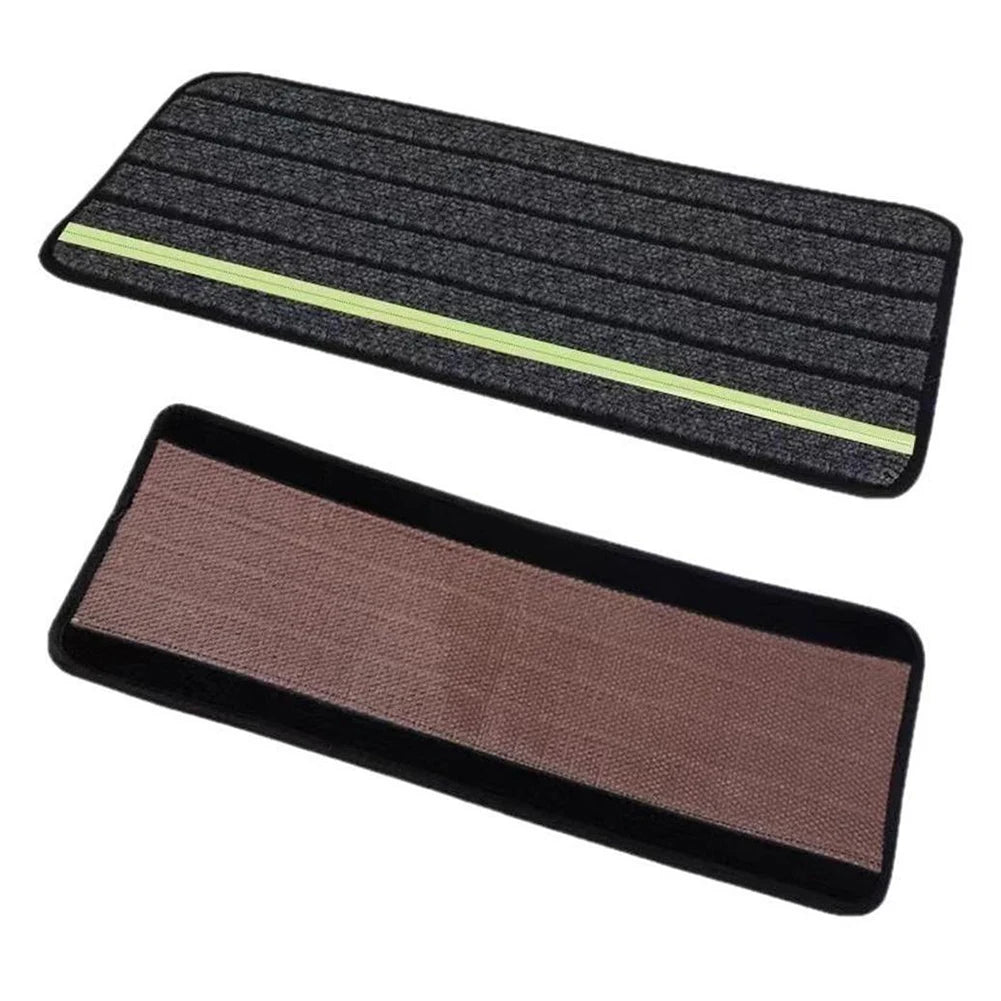 4-Pack Camper Rug Carpet Set Reflective RV Stair Covers RV Step Rugs for Outdoor Adventures