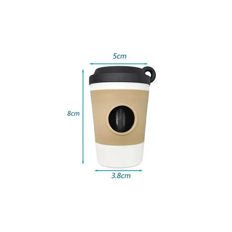 Portable Dog Poop Bag Dispenser Outdoor Pet Waste Storage Container