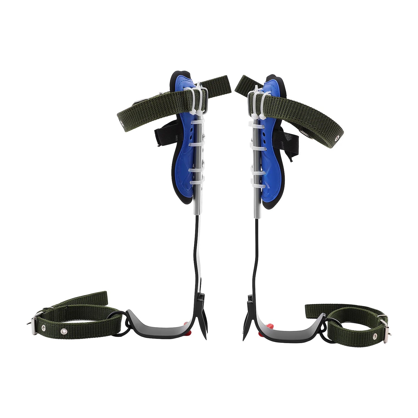 Adjustable Steel Tree Climbing Spikes With Safety Belt And Gloves