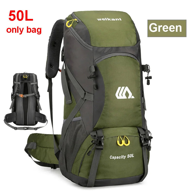 Scione Waterproof Travel Backpack For Hiking And Mountaineering Adventures