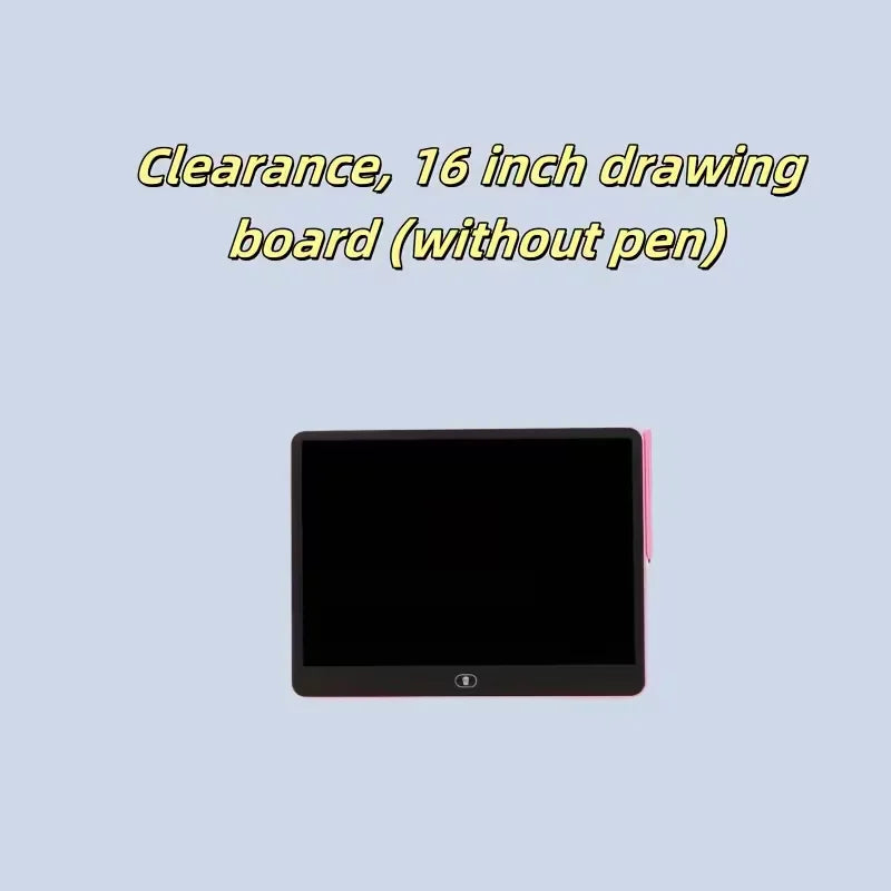 High Quality Portable Erasable LCD Writing And Drawing Board