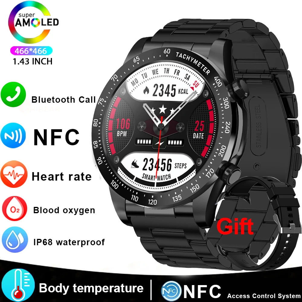 Amoled Smart Watch With Bluetooth Calling And Fitness Tracking
