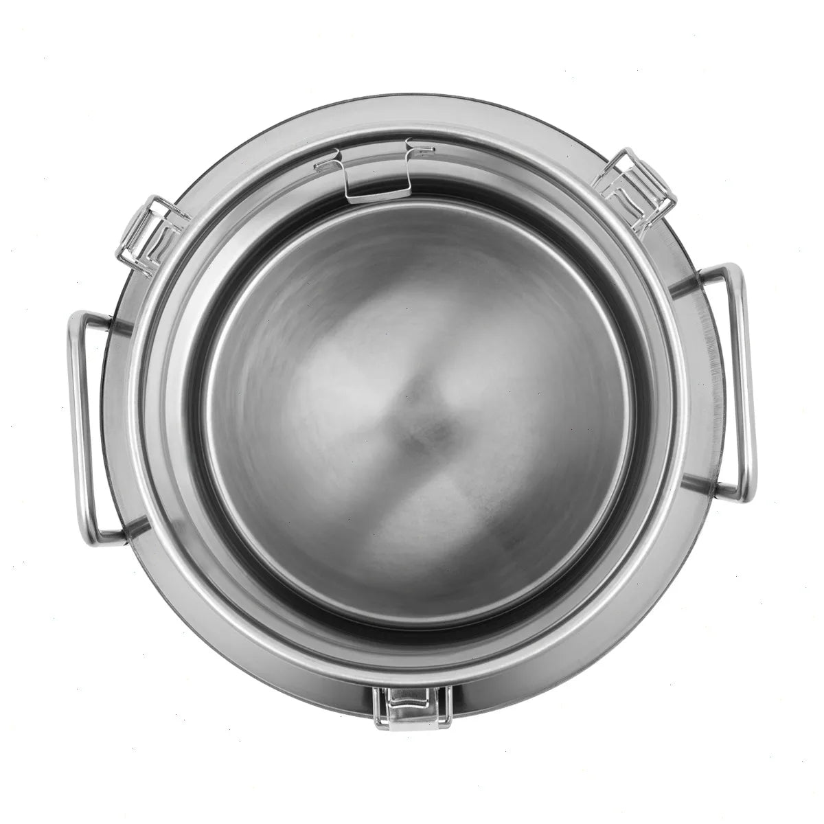 Bymaocar Stainless Steel Milk Can With Airtight Silicone Seal