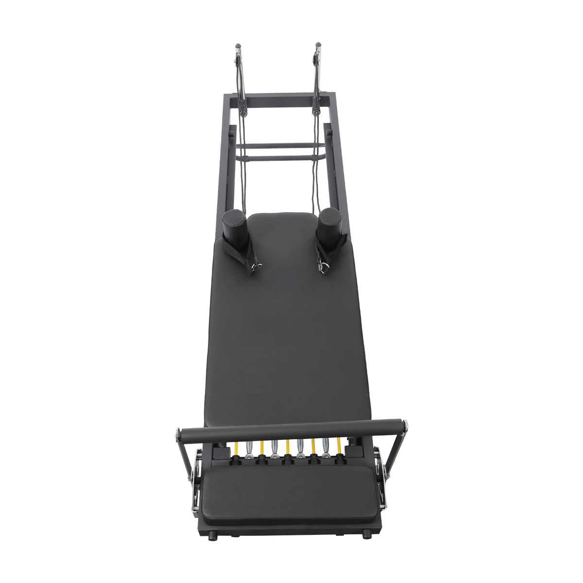 Foldable Pilates Reformer Machine for Home and Studio Fitness Workouts