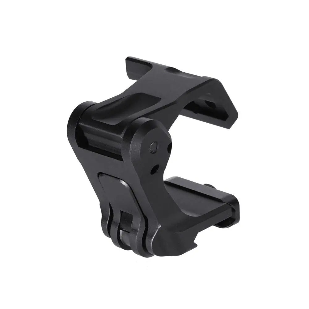 CNC 7075 Aluminum Magnifier Mount Flip To Center Quick Release