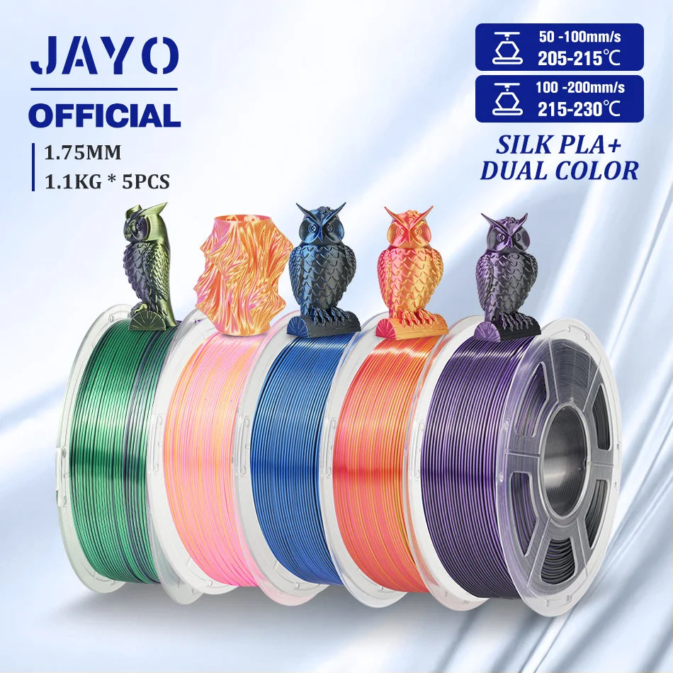 JAYO Premium PLA Filament For 3D Printing Low Shrinkage