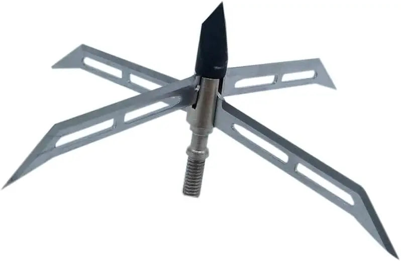 150 Grain Four Fixed Blade Stainless Steel Hunting Broadheads
