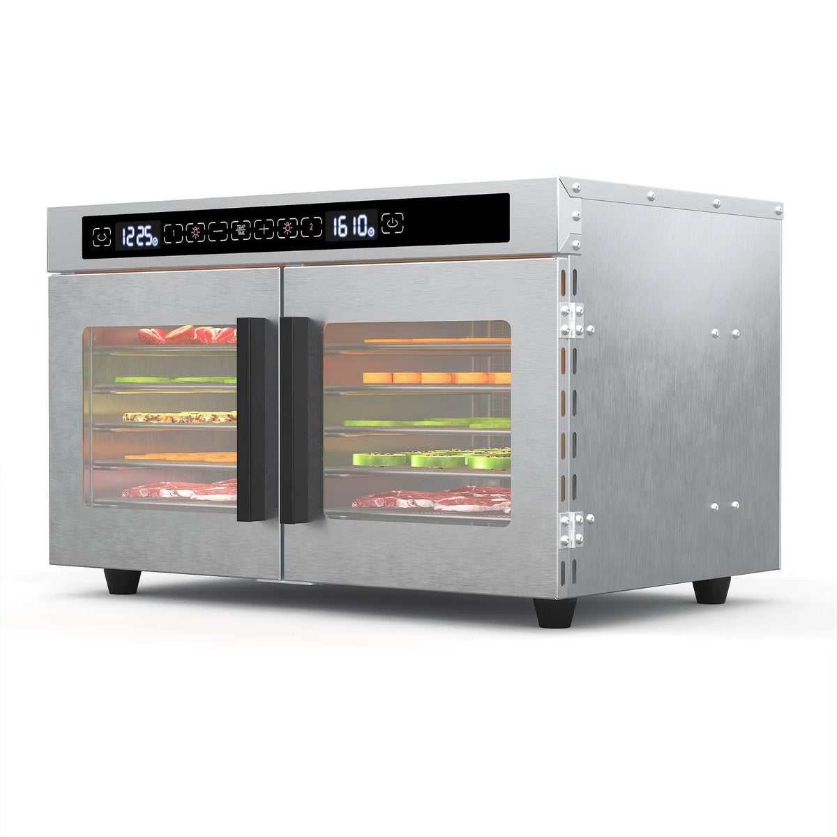 Adoolla Dual Zone Digital Stainless Steel Food Dehydrator