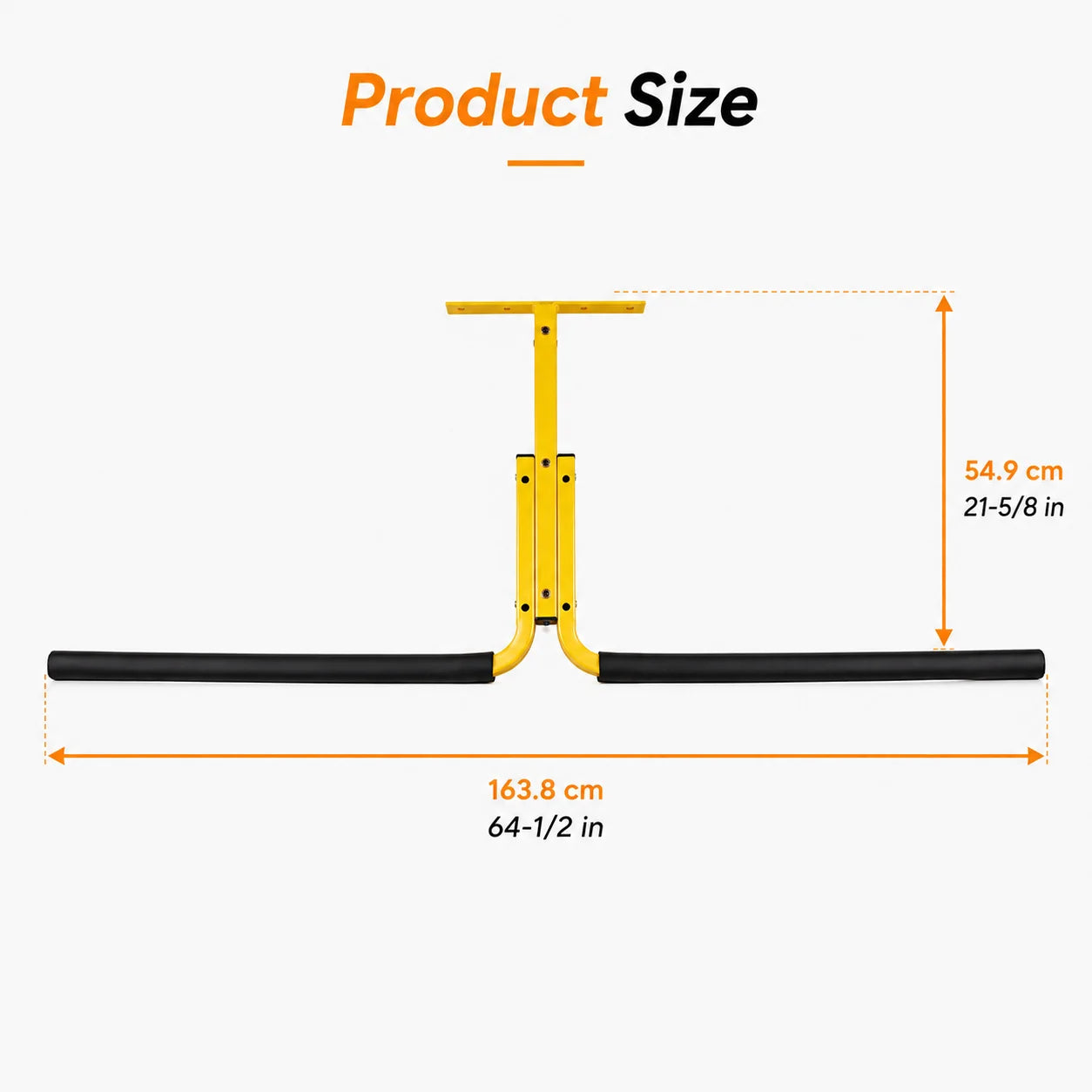 2PCS Overhead Kayak Storage Rack Ceiling Mount Adjustable Garage Hanger for 2 Kayaks Canoe Surfboard SUP Paddle Board Holder