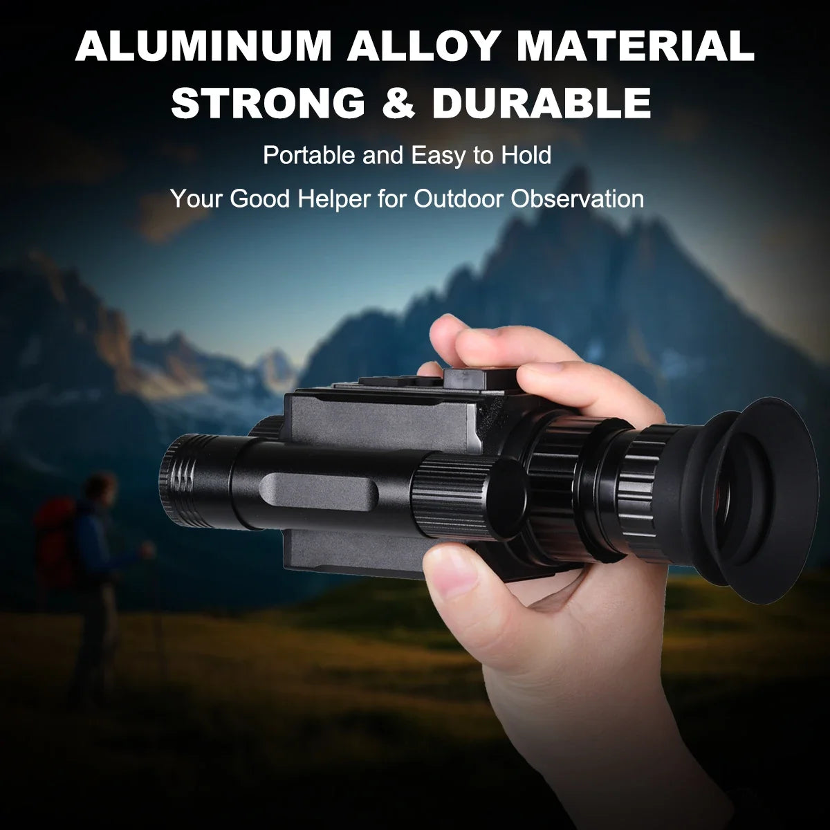 Megaorei 5X Night Vision Monocular Featuring HD Recording Capabilities