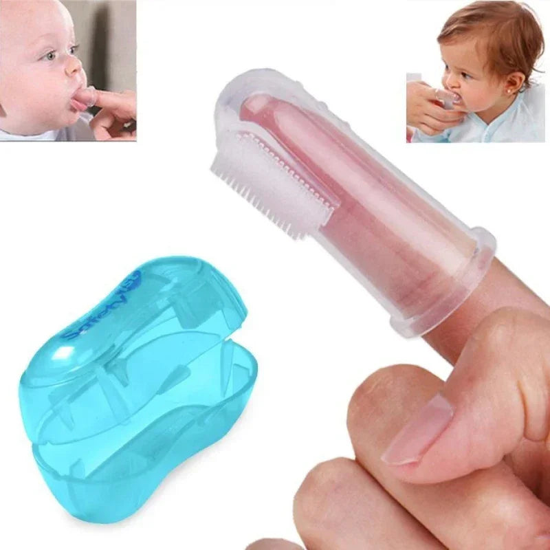 Silicone Finger Toothbrush For Dogs And Cats Dental Cleaning
