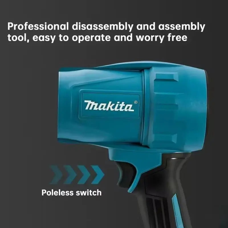 Makita 18V Rechargeable Turbo Jet Fan Cordless Handheld Blower